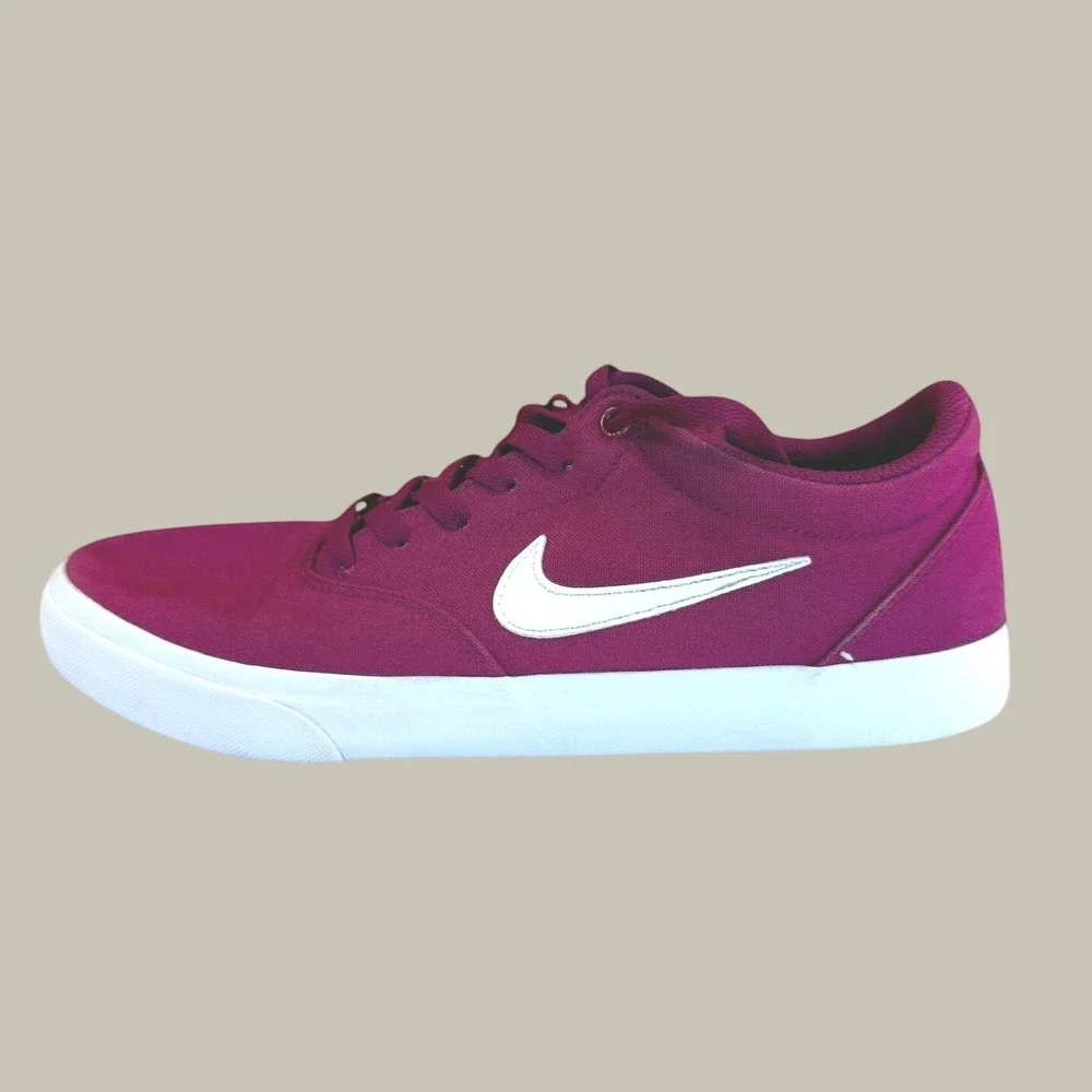 Nike SB Charge Canvas Berry Magenta Skate Shoes CN5269-502 Womens 11